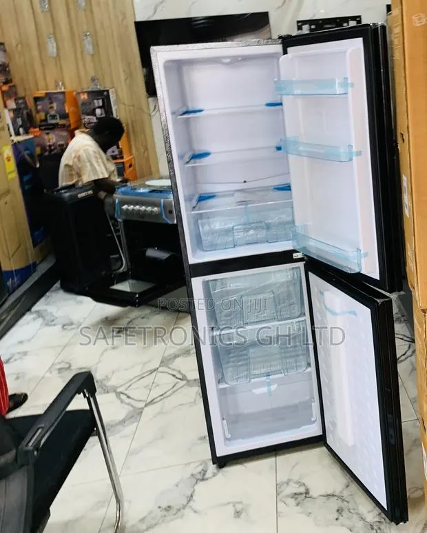 Grab Elegant Mirror Nasco 196l Double Door Bottom Mount Refrigerator · Photo 1