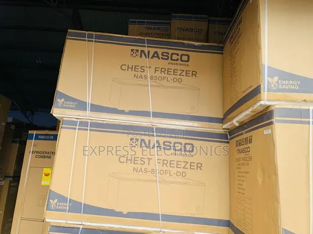 Limited Stock Nasco 600L 2-Star Double Door Lock Security NAS-850FL-DD · Photo 1
