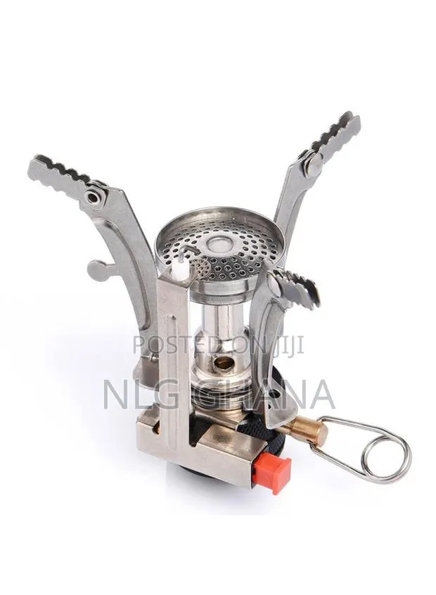 Mini Folding Camping Gas Stove Portable Outdoor Stove 3000w. Tvx22897 · Photo 1