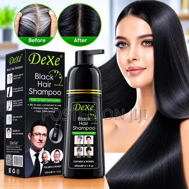 Black Hair Dye Shampoo · Photo 1