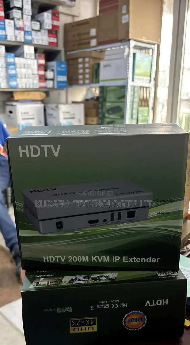 200m KVM Ip Hdmi Extender, 200m Hdmi Extender KVM Ip + USB · Photo 1