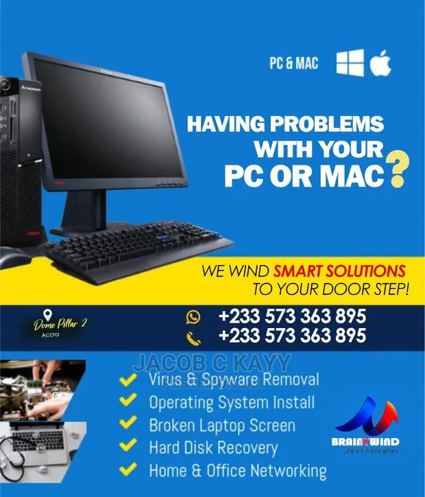 Desktop/Laptop Servicing and Software Installation. · Photo 1