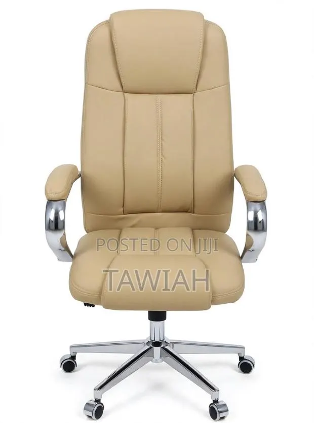 Cream Beige Executive Office Chair · Photo 1