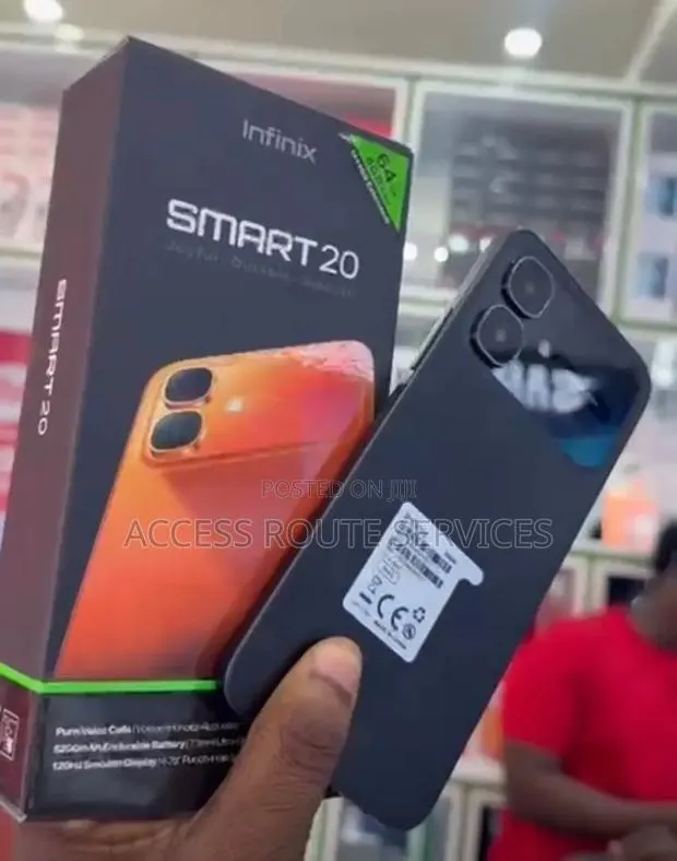 New Infinix Smart 20 64 GB Black · Photo 1