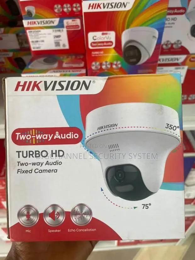 Hikvision 2mp 2way Audio Pt Camera Ds-2ce70dot-PTLTS · Photo 1