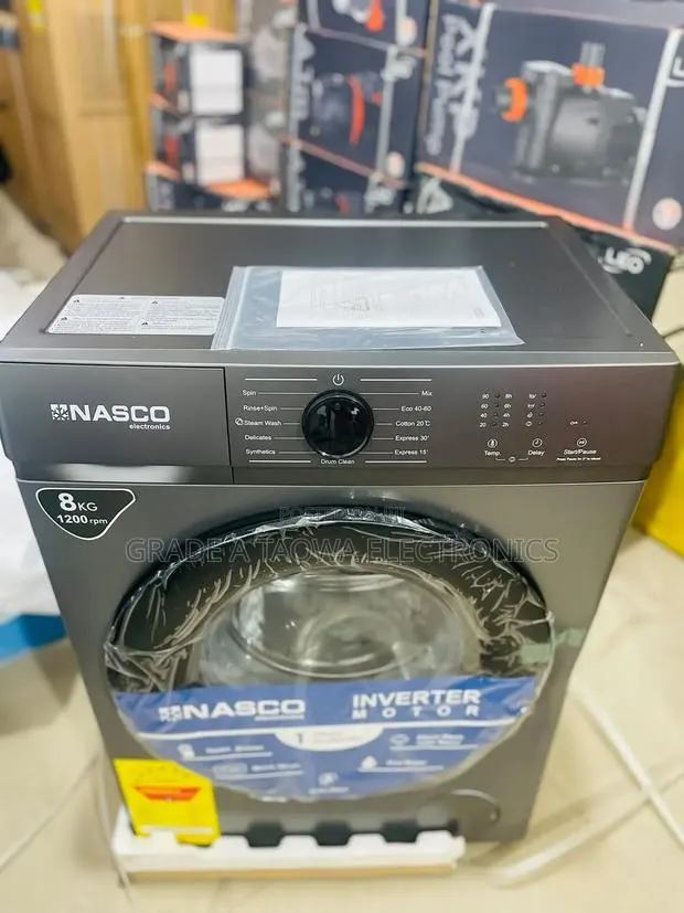 Heavy-Duty Full Automatic Front-Load Nacso 8kg Washing Machine · Photo 1