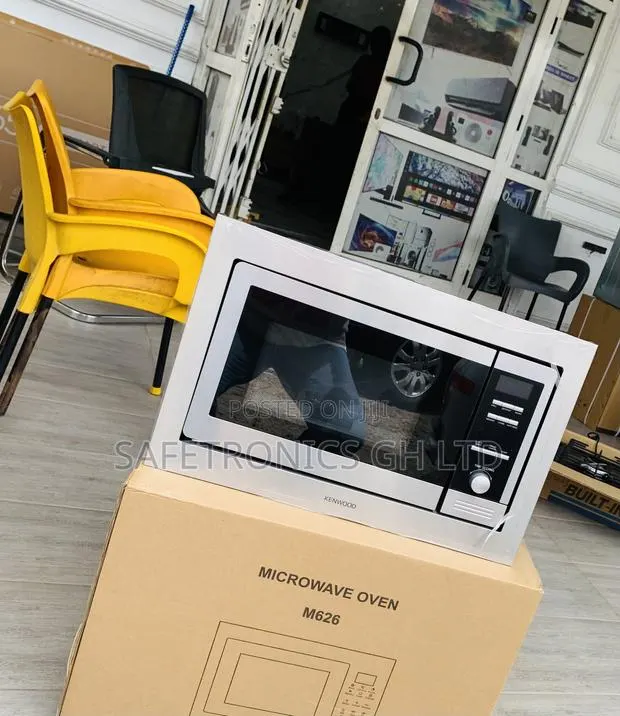 Super Defrost Inbuilt Kenwood Electric Sliver Microwave · Photo 1