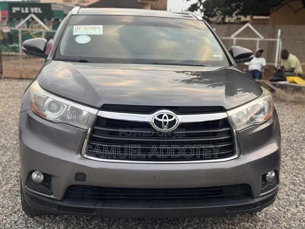 Toyota Highlander 2016 Gray