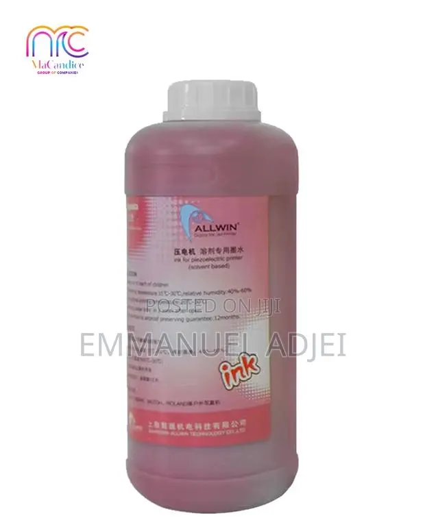 Original Eco Solvent Ink Indoor Outdoor for Dx7, Dx5, Xp600(Magenta) · Photo 1