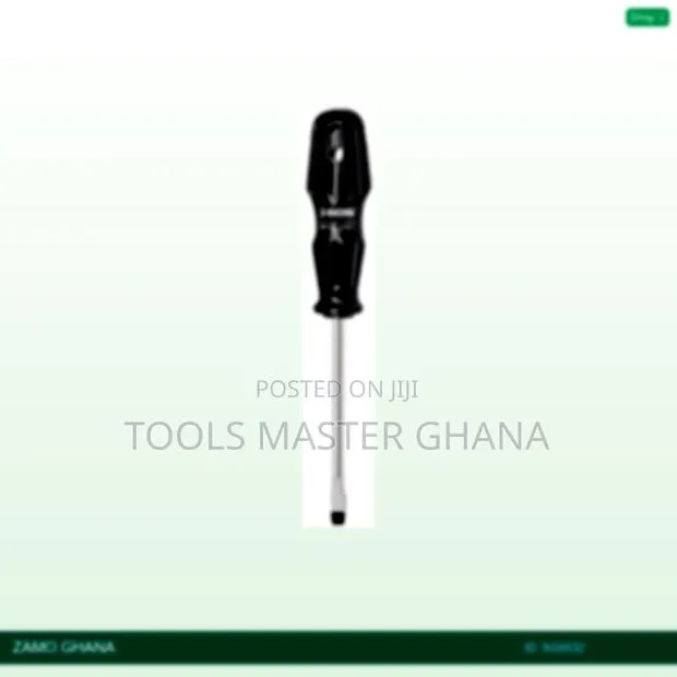 Screw Driver Slotted 6*125 Black Series - Sgs532 · Photo 1