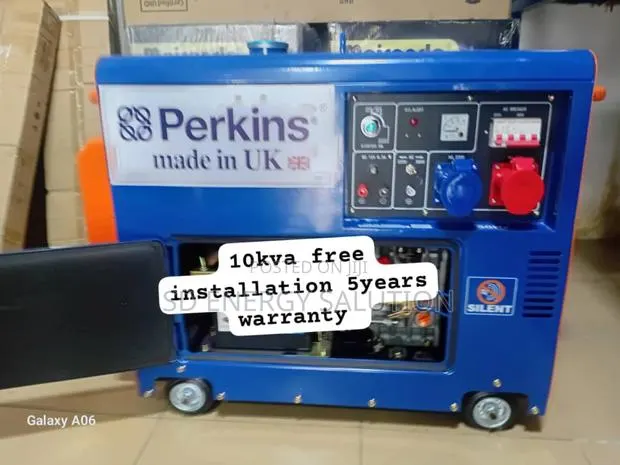 Intelligence in Every Spark Perkins 10kva 13000watts Diesel · Photo 1