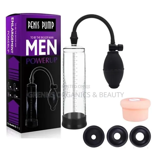 Penis Enlargement Pump With Vigina Sleeves Pressure Ball · Photo 1