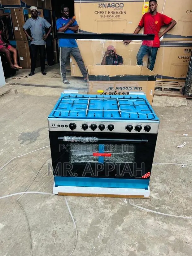 Original Nasco 5 Gas Burner With Oven 8 Grill · Photo 1