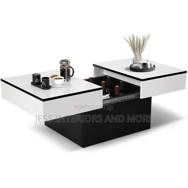 Center Table(Modern Coffee Table, Extendable With Storage) · Photo 1