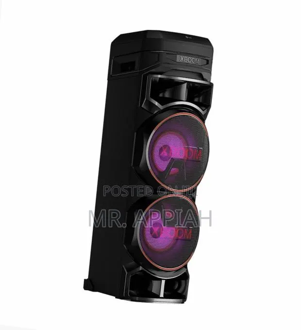 Efficient Affordable LG RNC9 Xboom Bluetooth Party Speaker(Black) · Photo 1