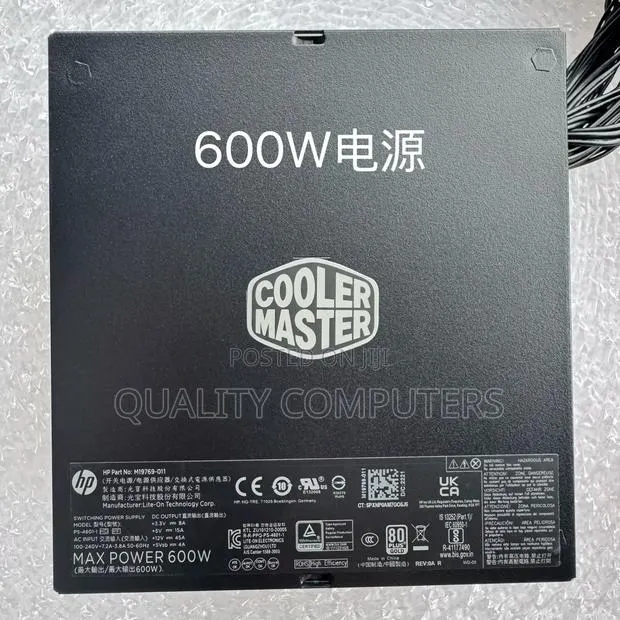 Cooler Master 600w Psu – Hp Oem · Photo 1