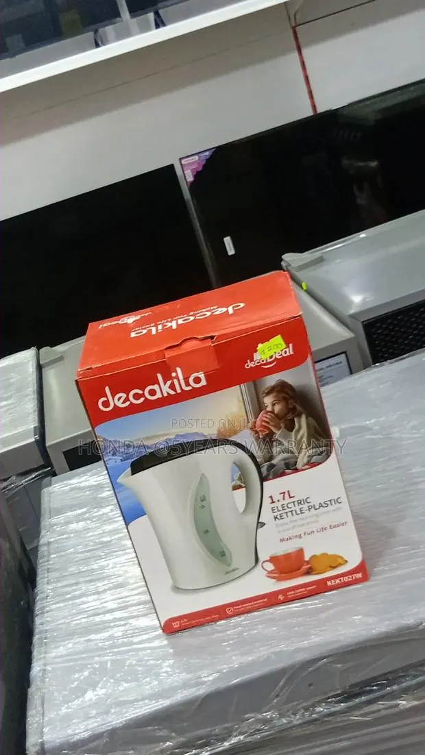 Quick, Safe Energy-Efficient – Decakila Electric Kettle · Photo 1