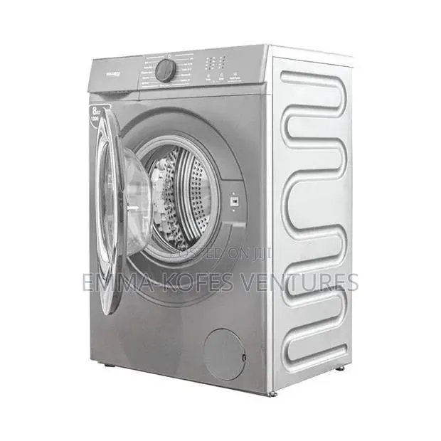 -6kg - Front Load Washing Machine - Silver + 12 Months Warranty · Photo 1