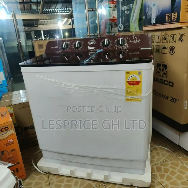 Promo Promo on Our Beautiful 15kg Twin Tub Decakila Washing Machine · Photo 1