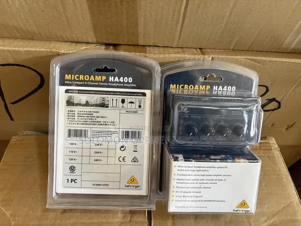 New Behringer MicroAMP HA400 · Photo 1