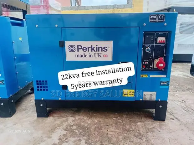 Keeping Families Power Perkins 22kva Diesel Generator 22kva · Photo 1