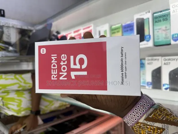 New Xiaomi Redmi Note 15 256 GB Black · Photo 1