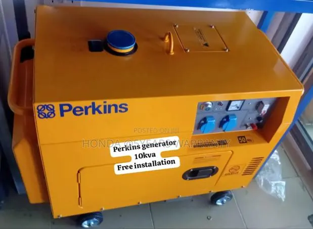 Electric Generator Options Perkins 10kva 13000wax Diesel · Photo 1