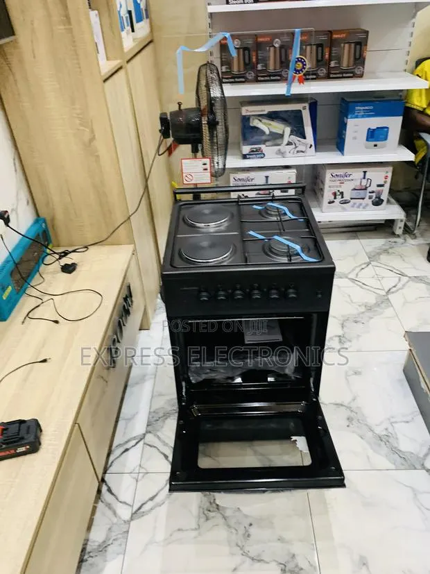 Call and Order for Gas Electric Cooker Volcano 2-2 Black · Photo 1