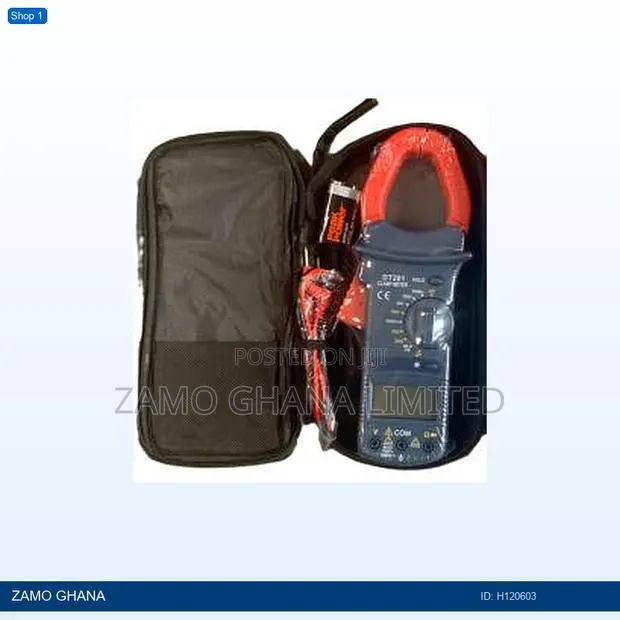 Digital Clamp Volt Meter Nt Hd Code Dt201 - H120603 · Photo 1