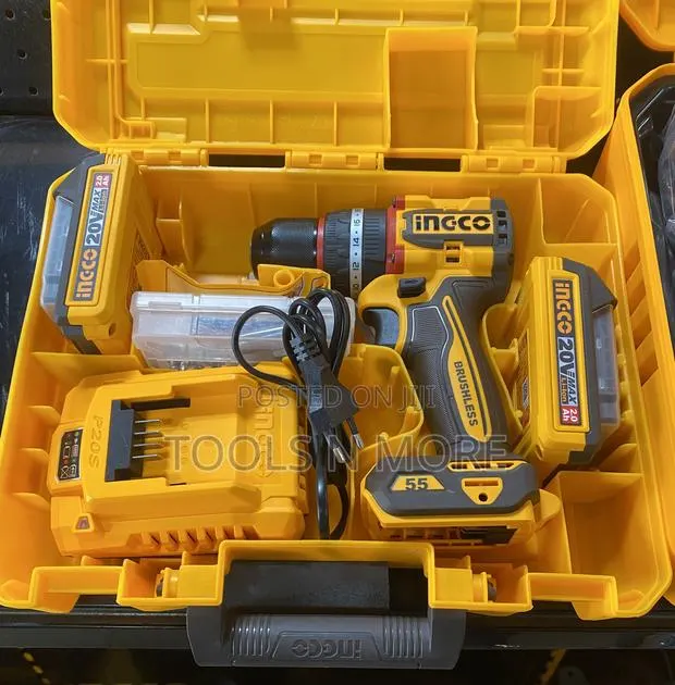 Ingco 20v Compact Cordless Impact Drill (Brushless) 55nm · Photo 1