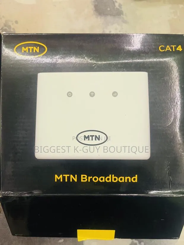 Original MTN 4G Router With Power Bank and Connection Cable Free · Photo 1