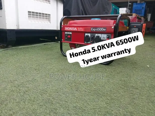 Honda 6500W Heavy Duty Generator – Get Reliable Backup Power · Photo 1