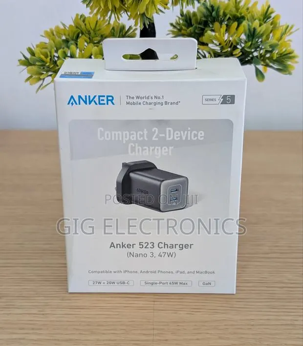 Anker 523 Charger 47w Power Delivery · Photo 1