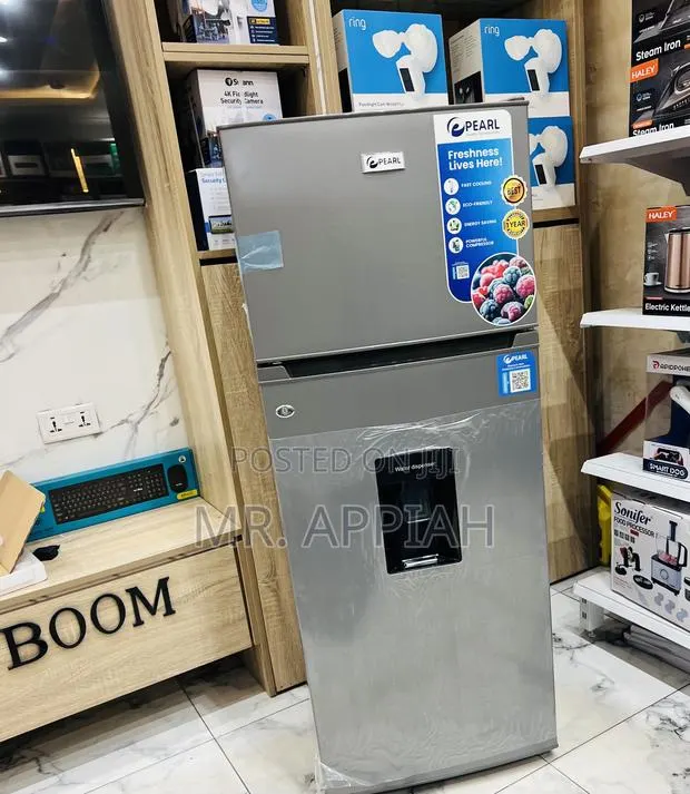Classic Design Pearl Pf-2521w0-5e 2 Door Refrigerator(Gray) · Photo 1