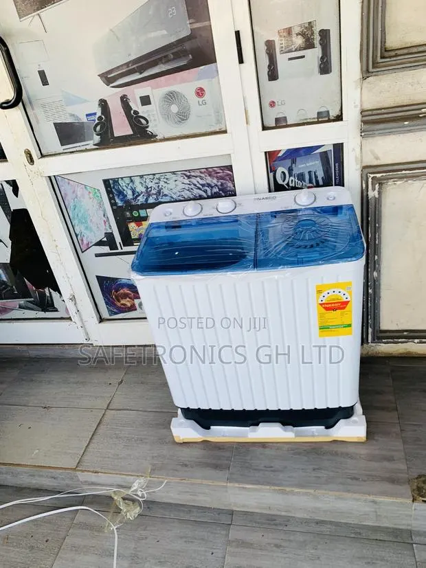 Fabulous Sealed Nasco Washing Machine Semi Automatic 8 Kg White · Photo 1
