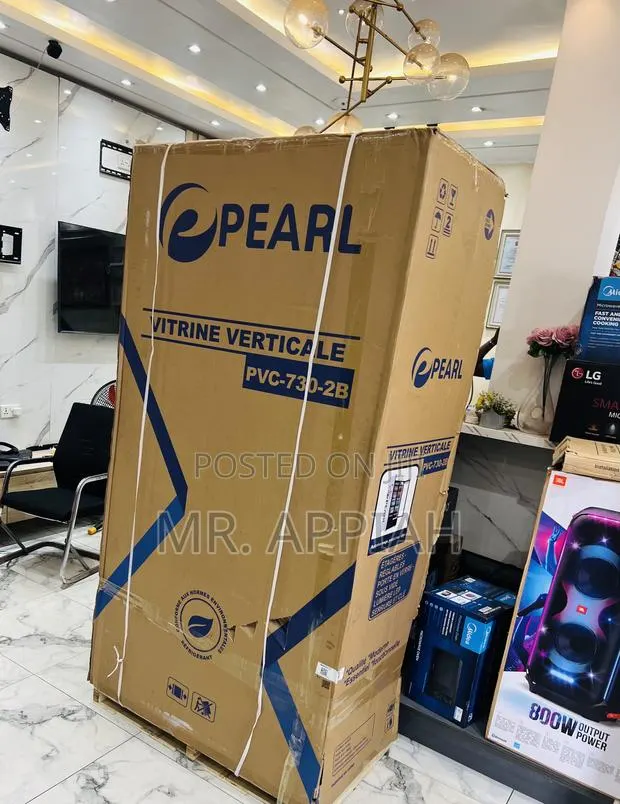 Sleek Pearl Pvc—730-2b 1 Door Electric Display Fridge(Glass Door)610l · Photo 1