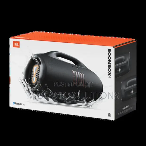 JBL Boombox 4 Portable Bluetooth Speaker, · Photo 1