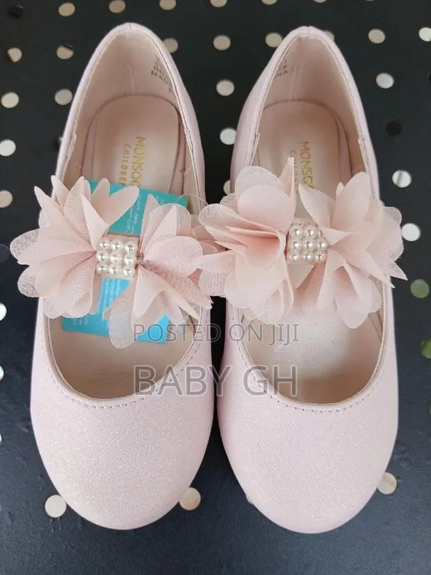Moonsoon Children Pink Ballet Shoe With A Bow For Kids · Photo 3