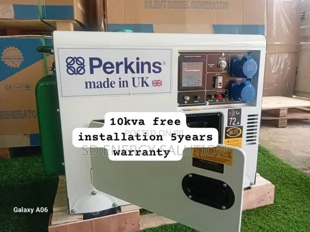 Security Solutions Perkins 10kva 13000watts Diesel Generator · Photo 1
