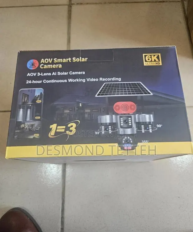 Aov Smart Solar CCTV Camera · Photo 1