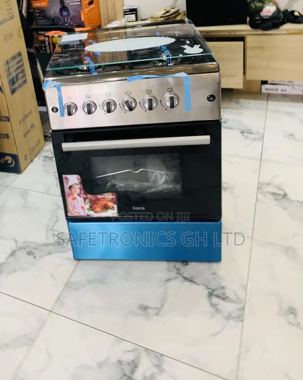 Lastest Grey Ferre 60×60 New Line Freestanding Cooker · Photo 1