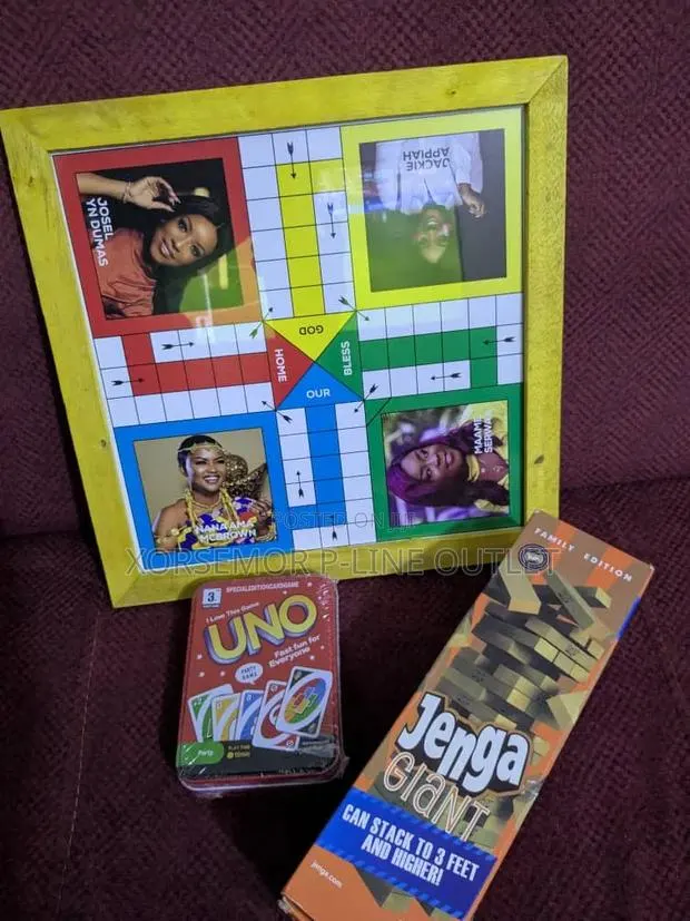 Ludo, Uno , Jenga · Photo 1