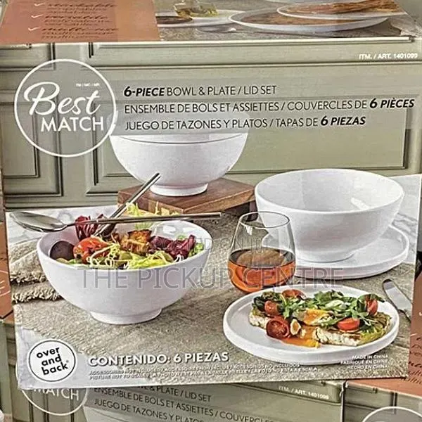 Over and Back 6-Piece Bowl and Lid/Plate · Photo 1