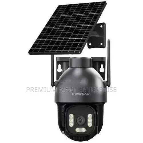 Single Lens Solar CCTV CAMERA · Photo 1