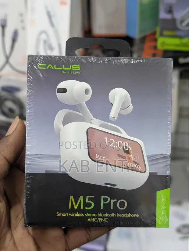 Calus M5 Pro Smart Wireless Earbuds — Anc/Enc · Photo 1