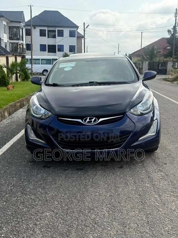 Hyundai Elantra 2014 Blue · Photo 1