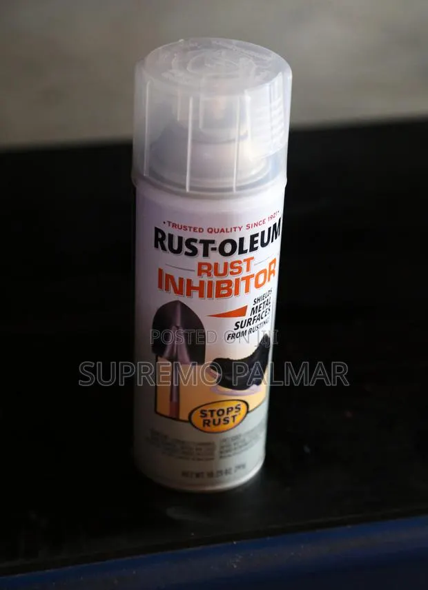 Inhibitor Clear Spray – Anti-Rust Clear Coating for Metal Surfaces · Photo 1