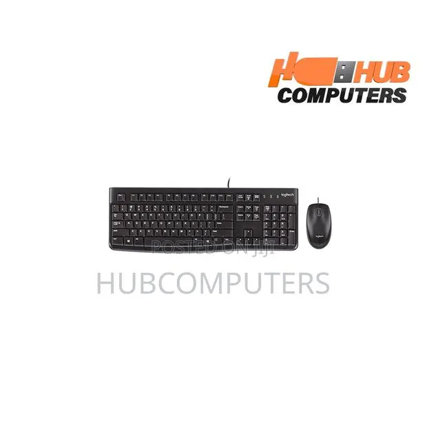 Logitech Mk120 Keyboard and Mouse (Combo) · Photo 1