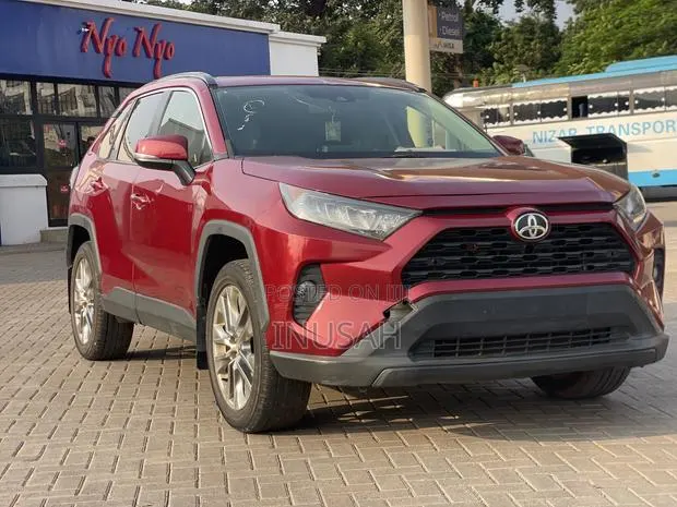 Toyota RAV4 XLE AWD 2019 Red · Photo 1