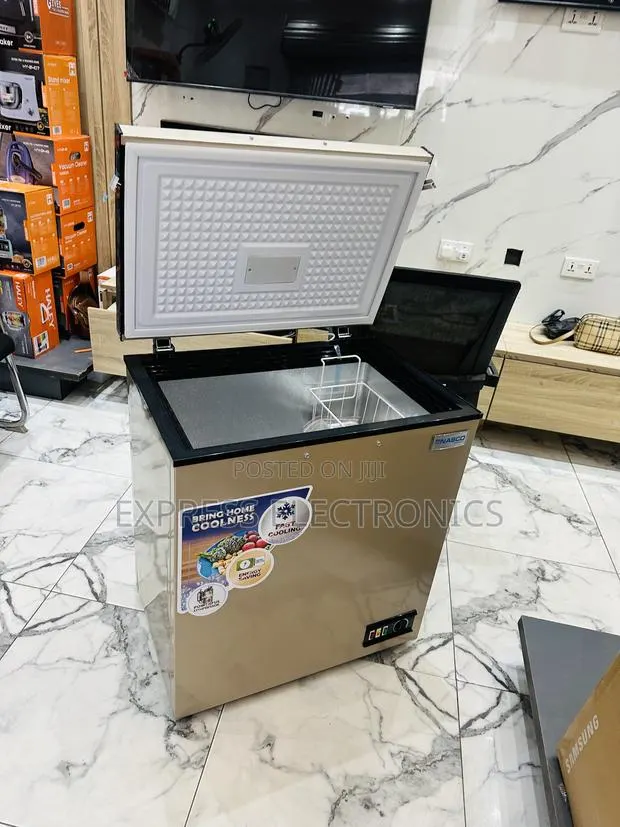 Quick Chill Chest Freezer Single Door Gold 200l Nas175fl · Photo 1